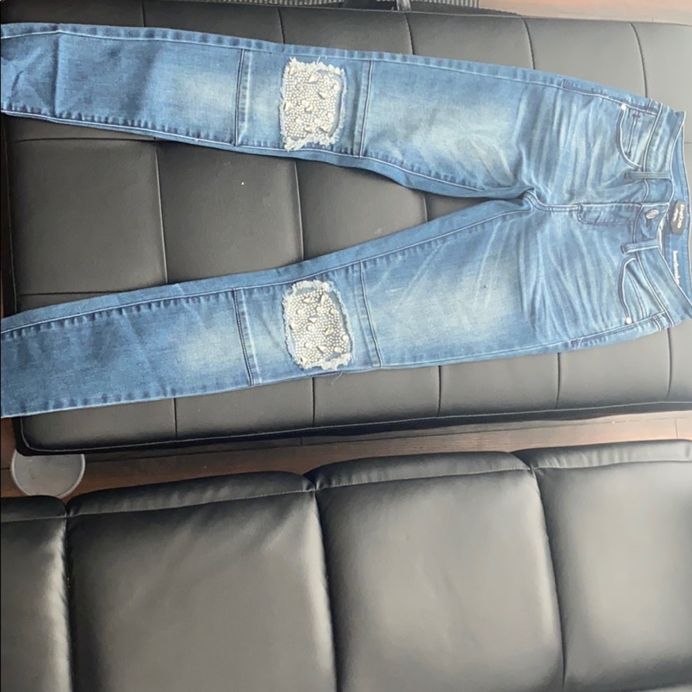 Bebe heartbreaker skinny jeans